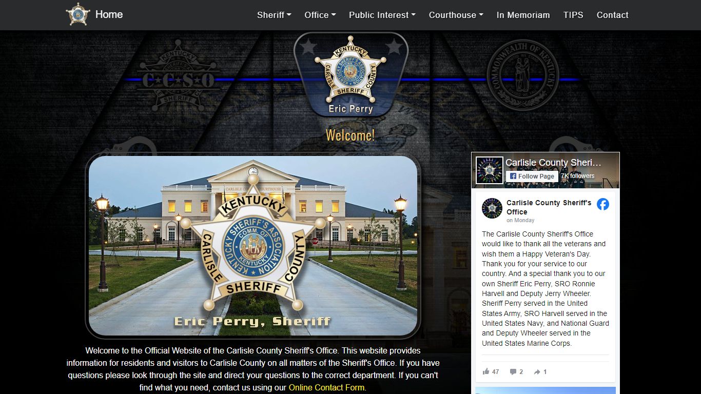 Carlisle County Sheriff's Office - Home Page